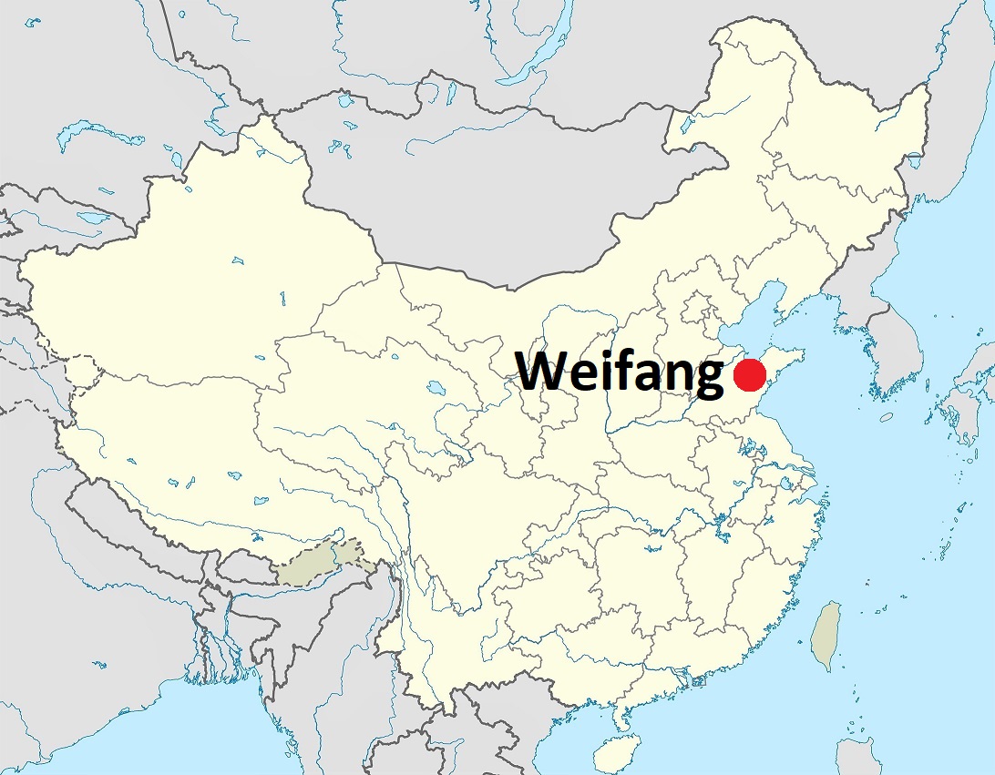 Weifang nouveau diocèse Chine janvier 2024